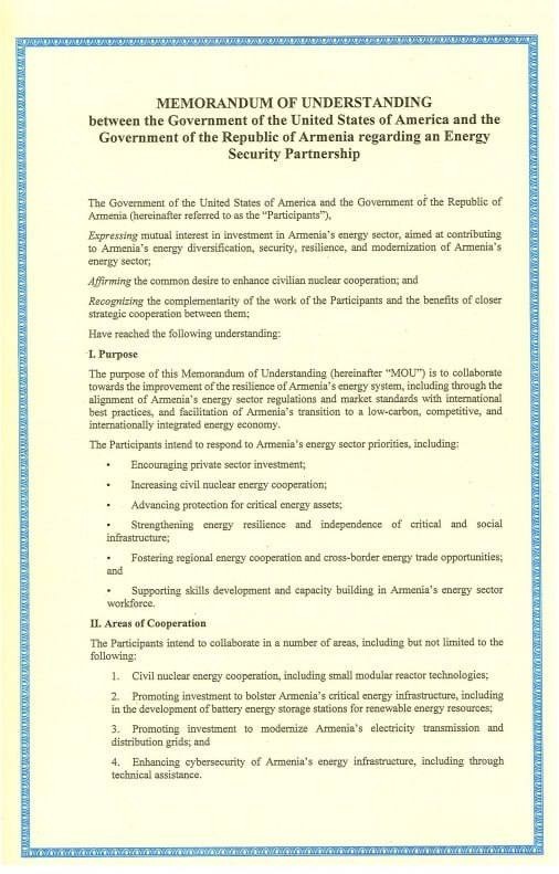 Dövlət Departamenti üçtərəfli görüşdə imzalanmış sənədləri yaydı -FOTOLAR